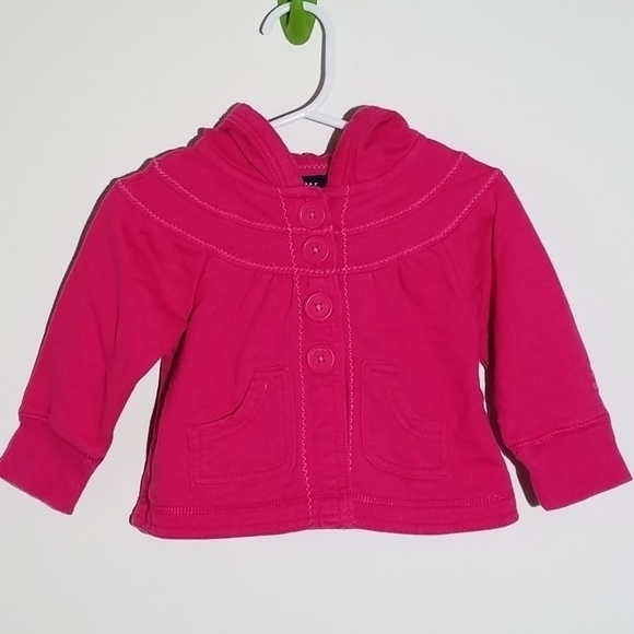 Gap Cardigan Jacket Hooded 12-18m - Picture 1 of 4